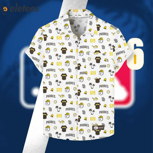 2024 Padres 619 Aloha Shirt Giveaway