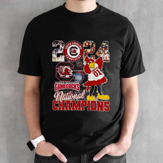 2024 South Carolina Gamecocks Mascot National Champions Shirts