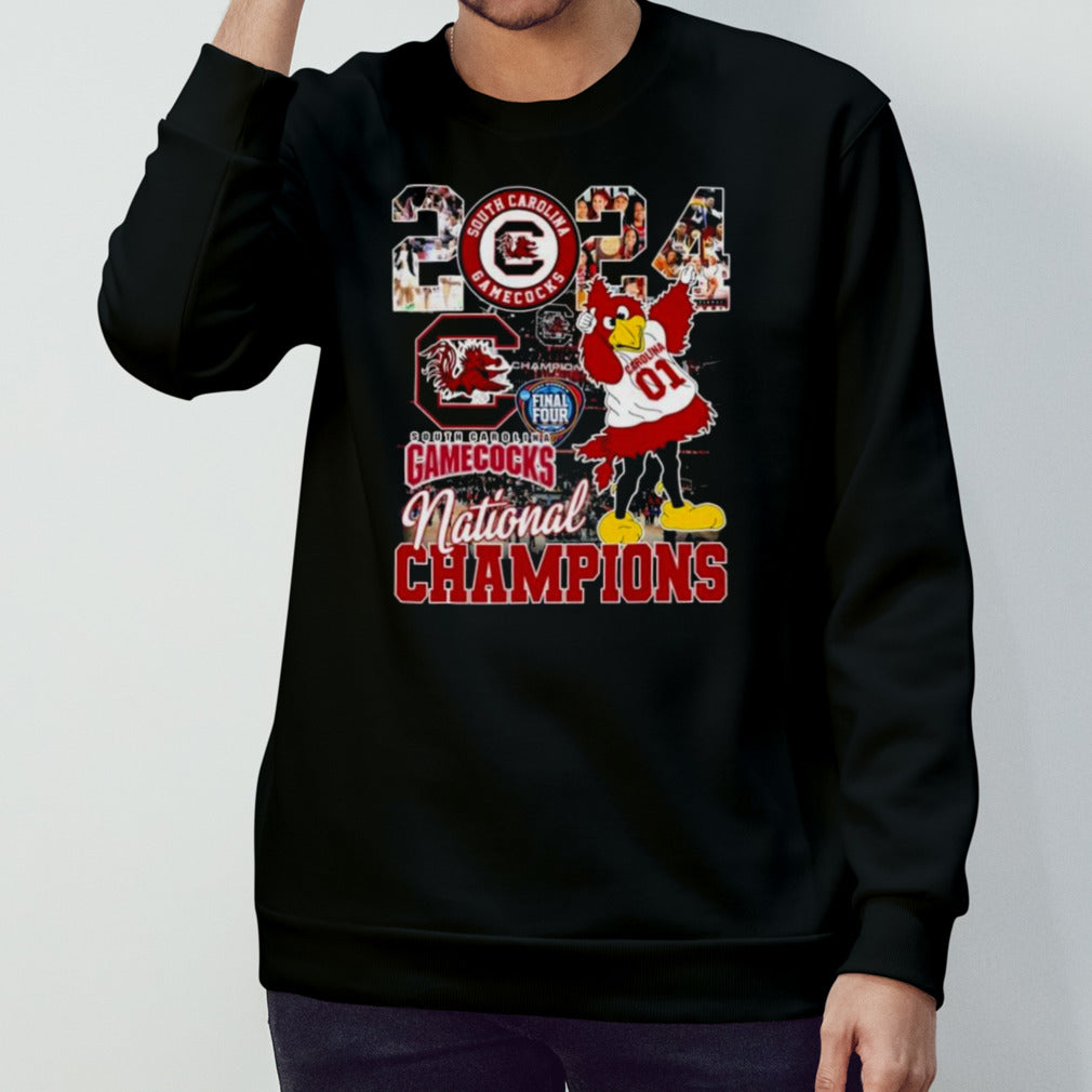 2024 South Carolina Gamecocks Mascot National Champions Shirts