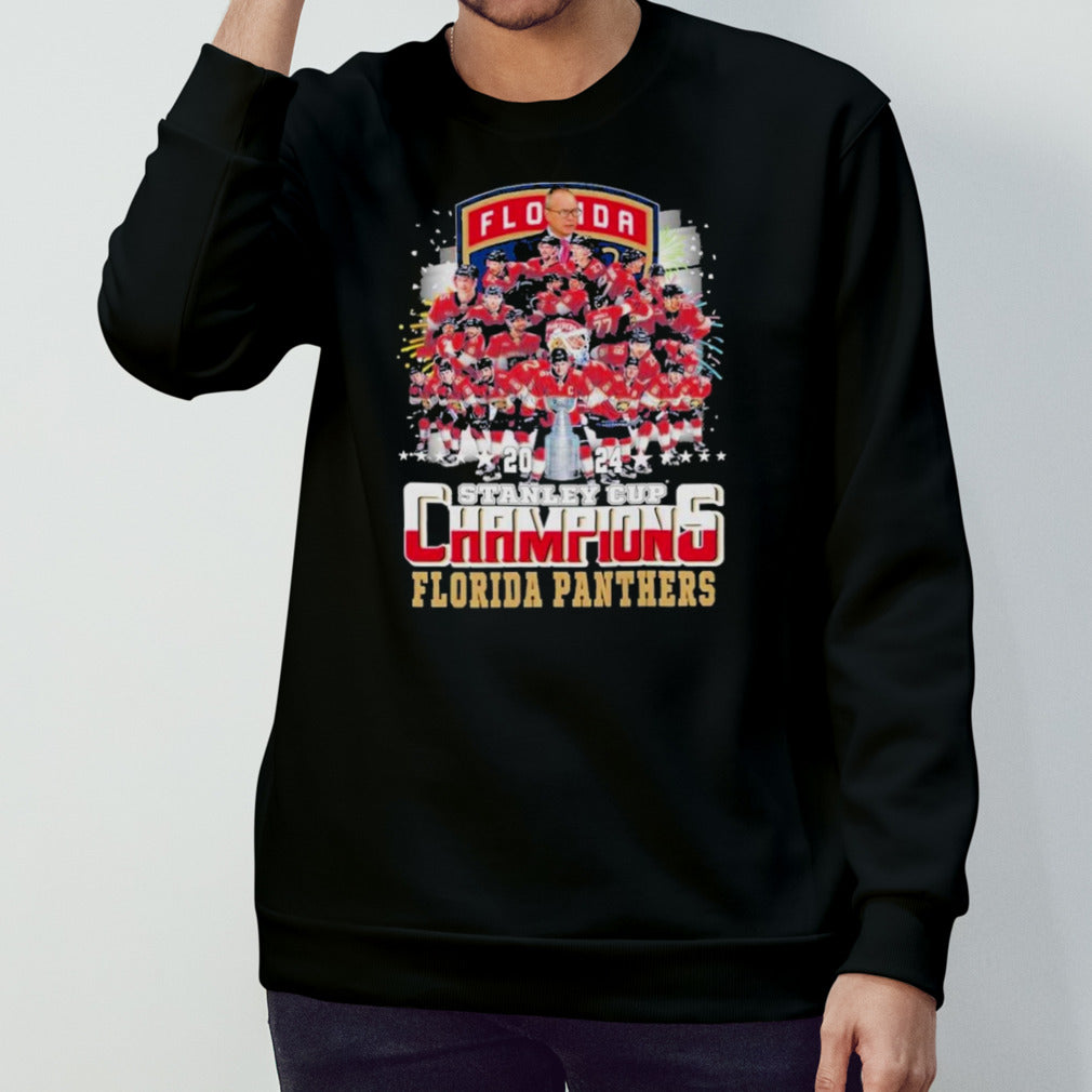 2024 Stanley Cup Champions Florida Panthers Team Hockey T shirt