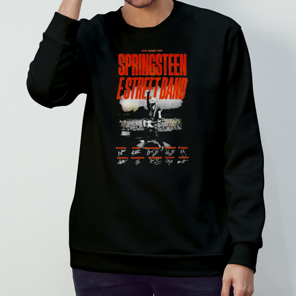 2024 World Tour Springsteen E Street Band Signature Unisex T-Shirt
