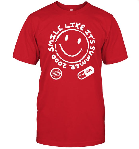 Tv Girl Smile Like It's Summer 2000 Tee Shirt