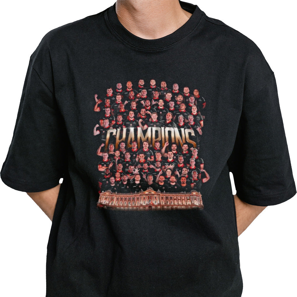 23x Champions Stade Toulousain 2024 TOP 14 Rugby Champions Shirt