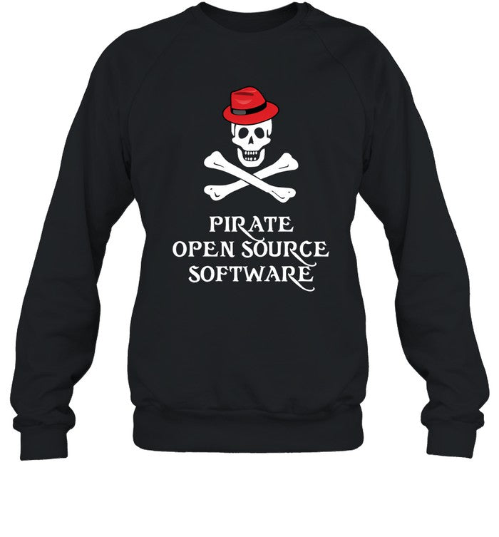 Pirate Open Source Software Hoodie