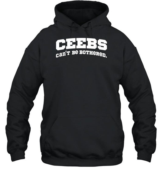 Bangchan Wearing Ceebs Can't Be Bothered Hoodie