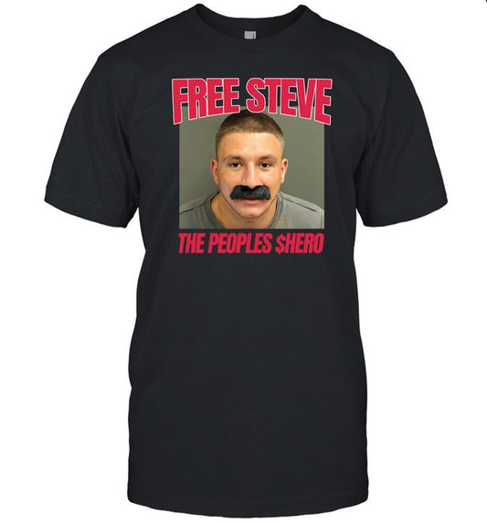 Stevewilldoit Free Steve The People $Hero Tee