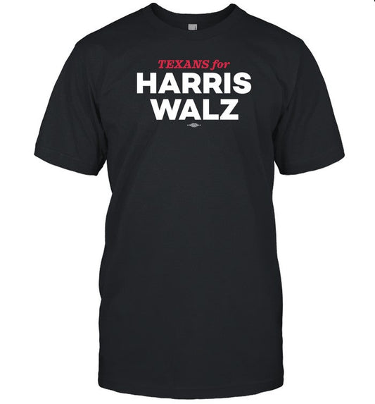 Texas Democratic Party Texans For Harris Walz Shirt