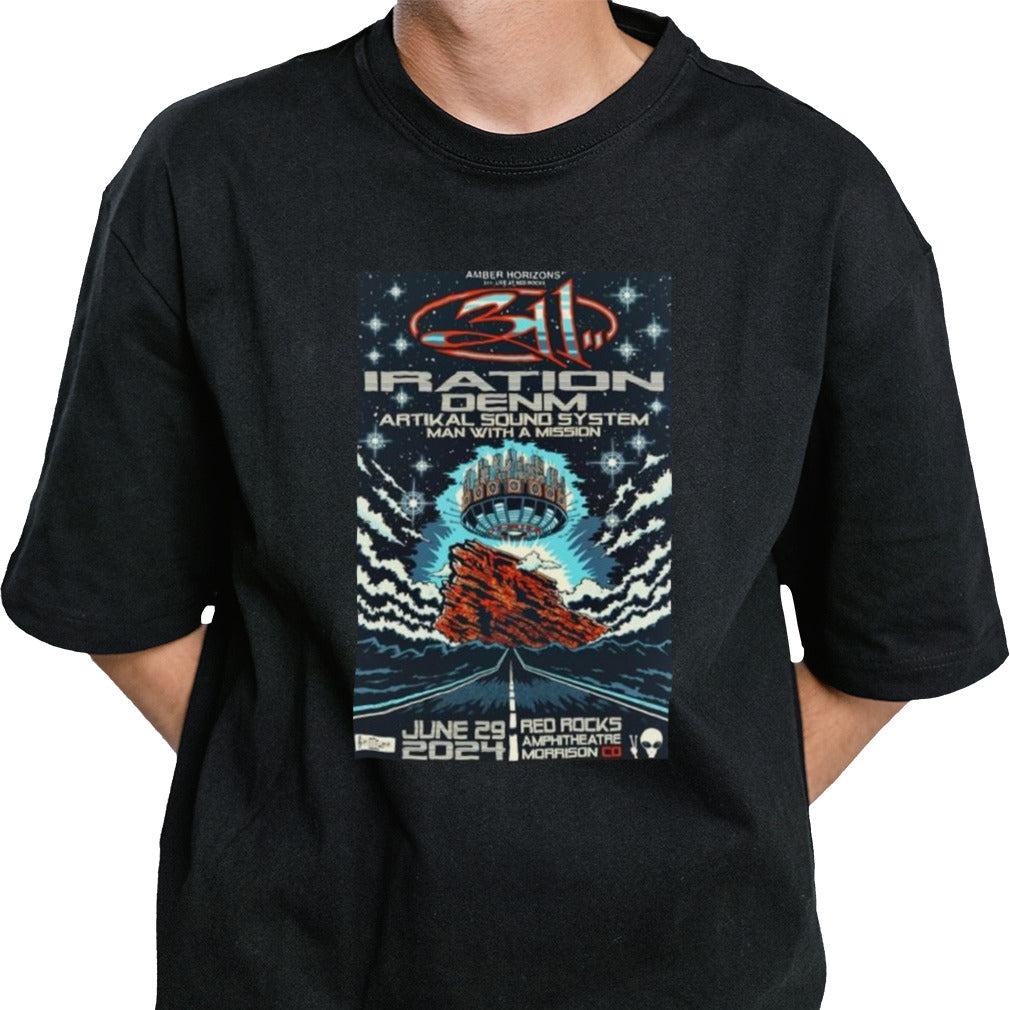 311 June 29 2024 Red Rocks Amphitheatre Morrison CO T-shirt