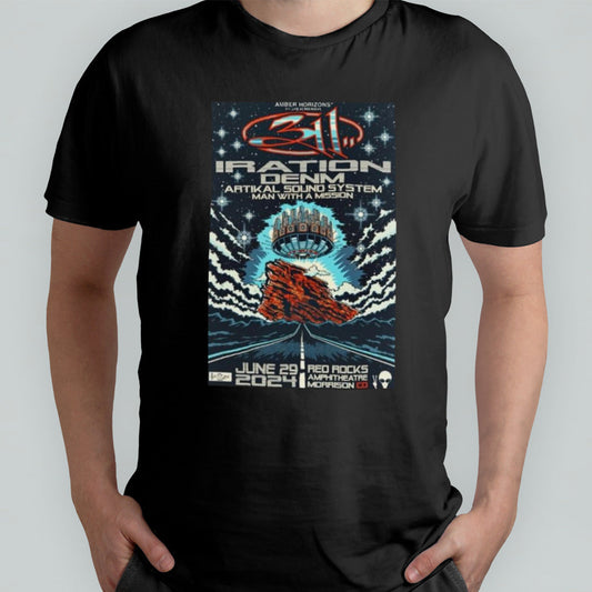 311 June 29 2024 Red Rocks Amphitheatre Morrison CO T-shirt