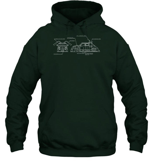 Dominator 3 Wireframe Hoodie