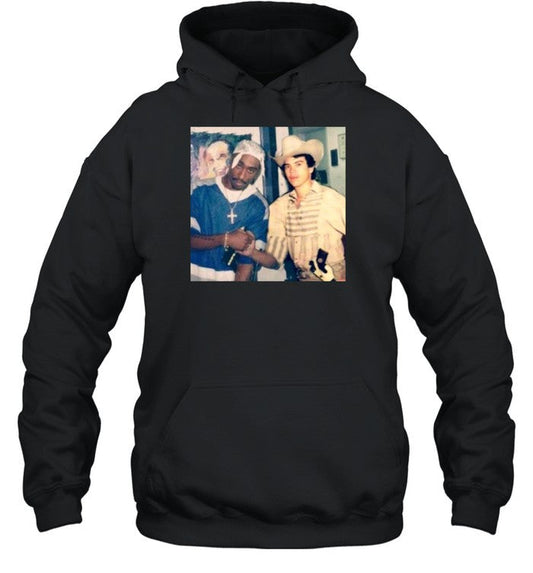 Pac And Chalino Sanchez Metal Hoodie