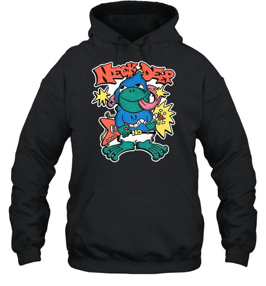 Neck Deep Frog Hoodie