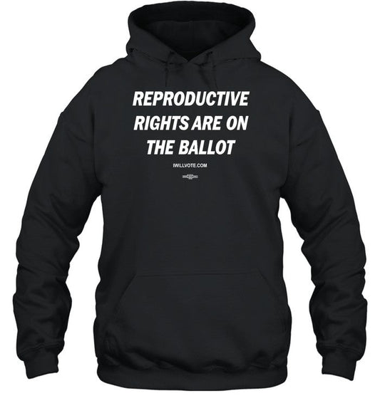 Reproductive Rights Are On The Ballot Hoodie