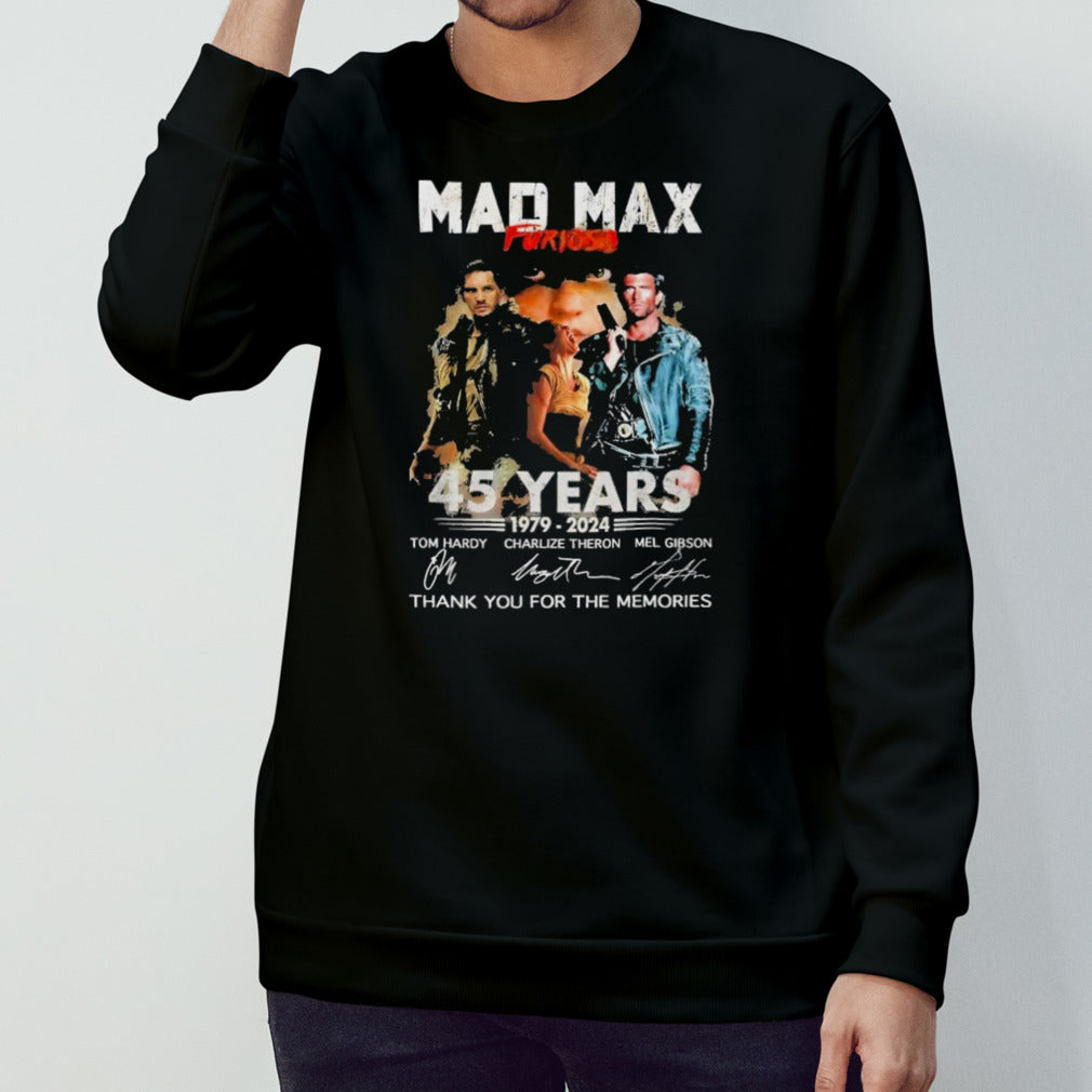 45 Years Of Mad Max Furios T-Shirt