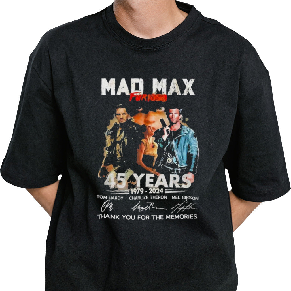45 Years Of Mad Max Furios T-Shirt