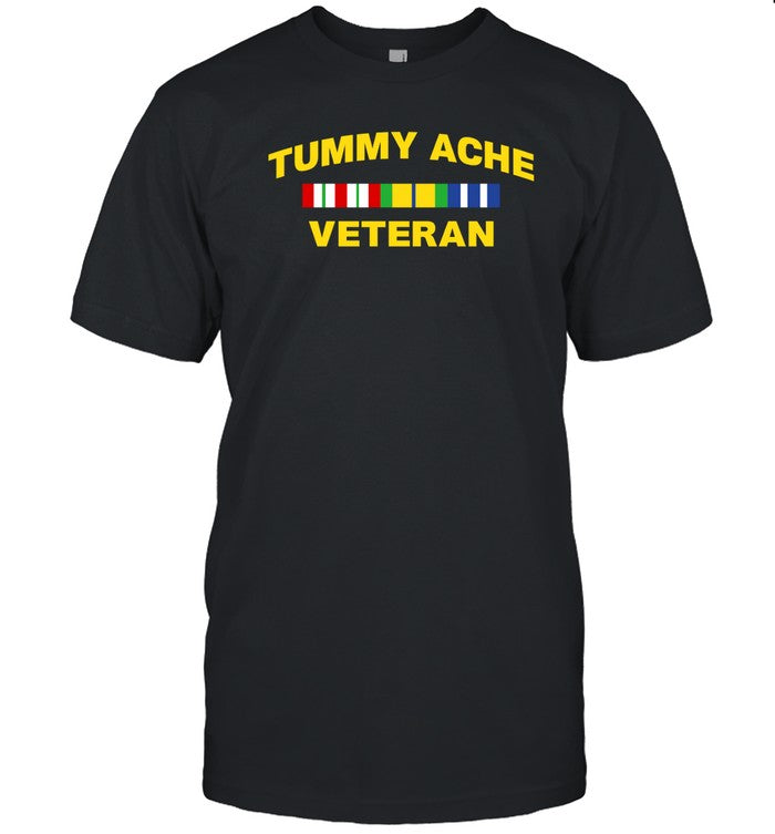 Shitheadsteve Tummy Ache Veteran T Shirt