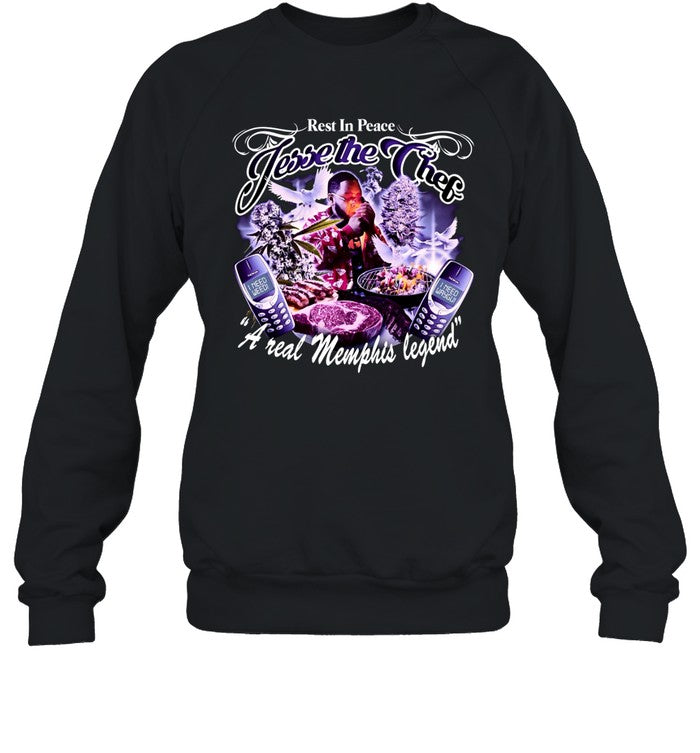 Jesse The Chef A Real Memphis Legend Hoodie