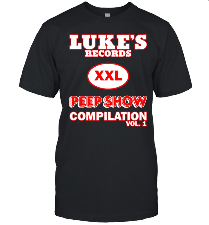 Luther Campbell Luke's Records Xxl Peep Show Compilation Vol 1 Shirt