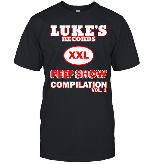 Luther Campbell Luke's Records Xxl Peep Show Compilation Vol 1 Shirt