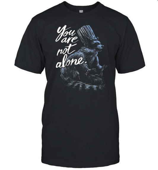 Cheap Ass Gamer You Are Not Alone Raccacoonie Sweatshirt