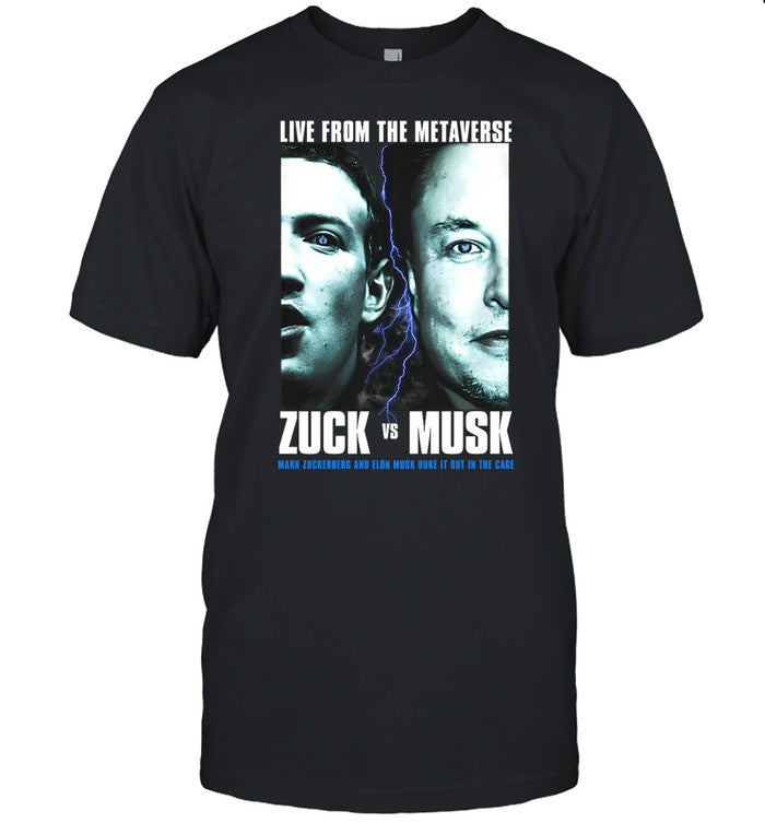 Live From The Metaverse Zuck Vs Musk Hoodie