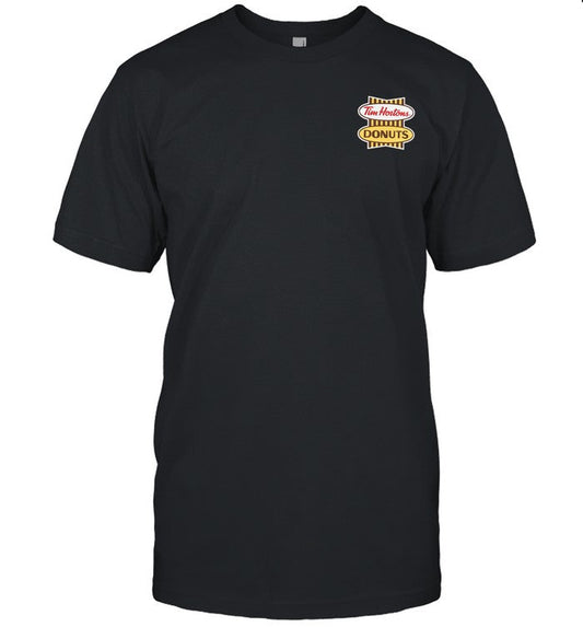 Tim Hortons Donut Retro Logo T Shirt
