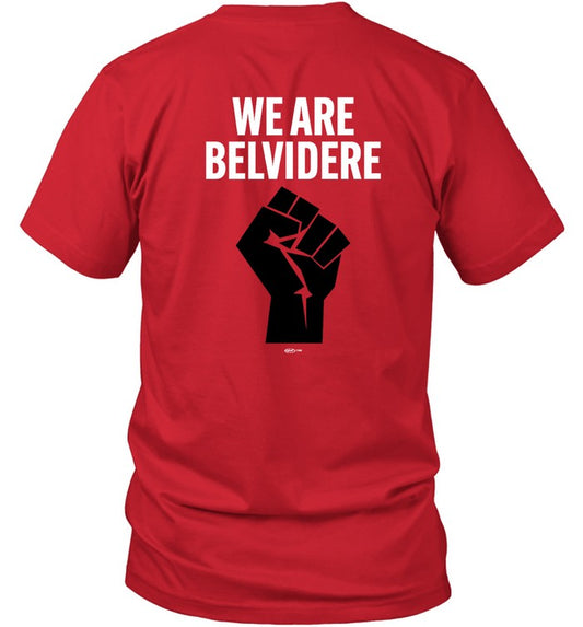Joe Biden Wearing Local 1268 Belvidere Il We Are Belvidere Shirt