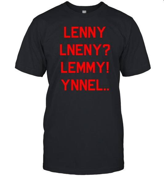 Red Dead Redemption Lenny Lneny Lemmy Ynnel Tee