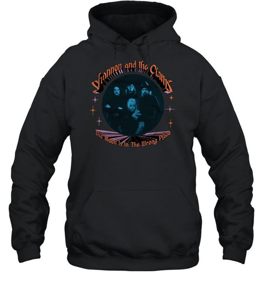 The Moon Is In The Wrong Place Album Cover Hoodie