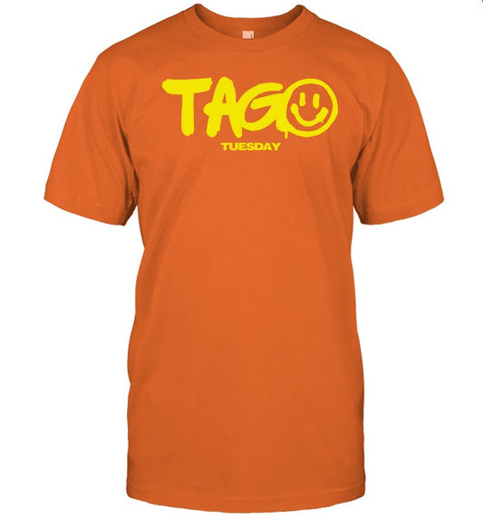 Tago Tuesday Orange Shirt