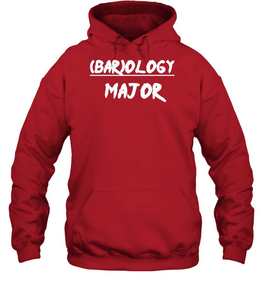 No Life Shaq Wearing (Bar)Ology Major Hooded Sweatshirt