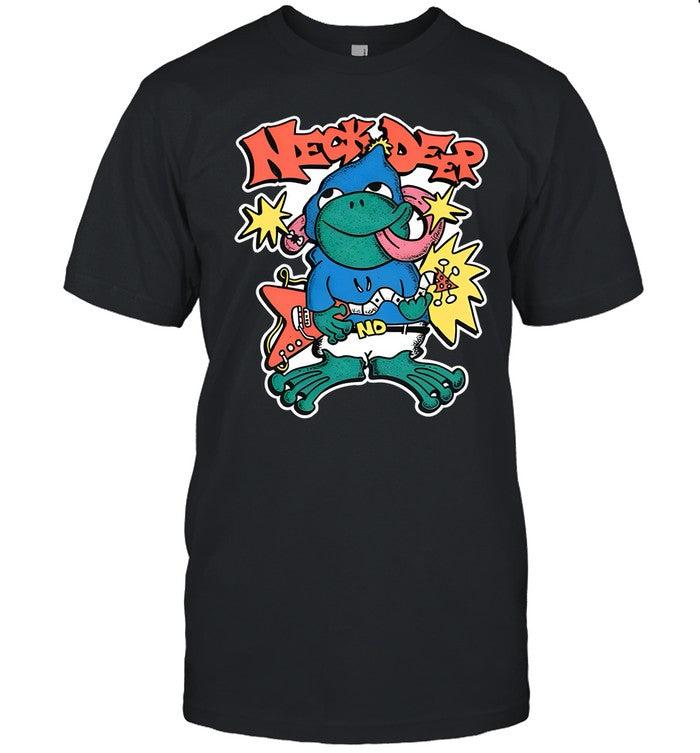 Neck Deep Frog Hoodie