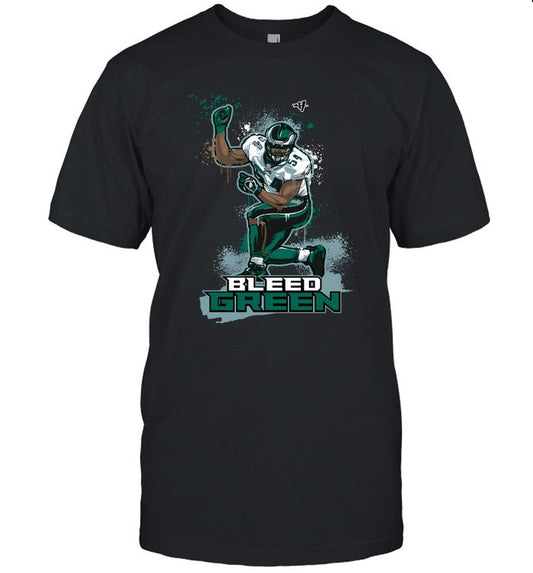 Nick Sirianni Bleed Green Jeremiah Trotter Shirt