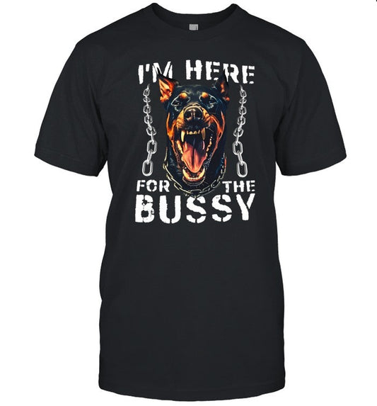 Toasty Bros Wearing I'm Here For The Bussy Shirt