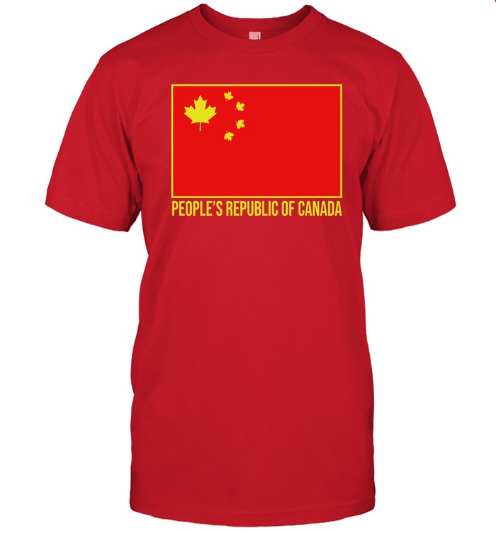 People's Republic Of Canada Chinese Flag Hoodie