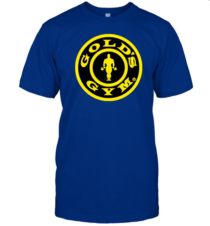 Drew Mcintyre Wearing Gold's Gym Logo
