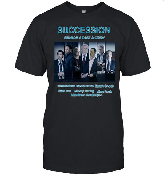 No Context Succession Succession Season 4 Cast & Crew Shirt