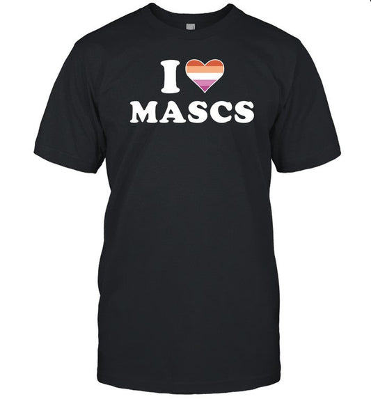 Vasari I Heart Mascs Tee