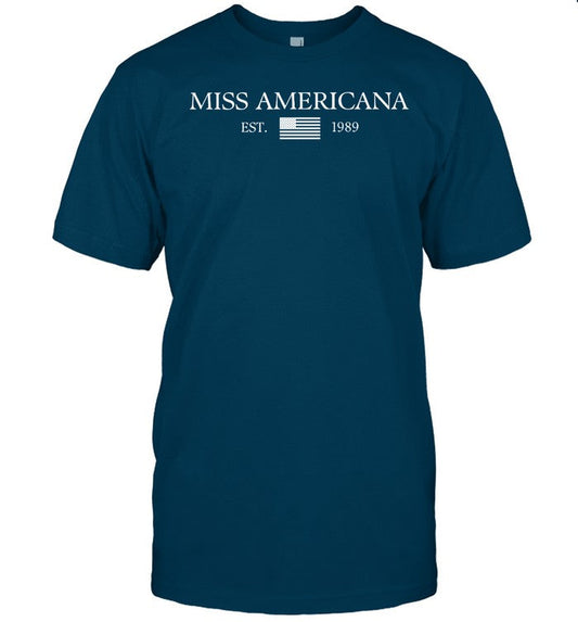 Miss Americana Minimalist Est 1989 Tee