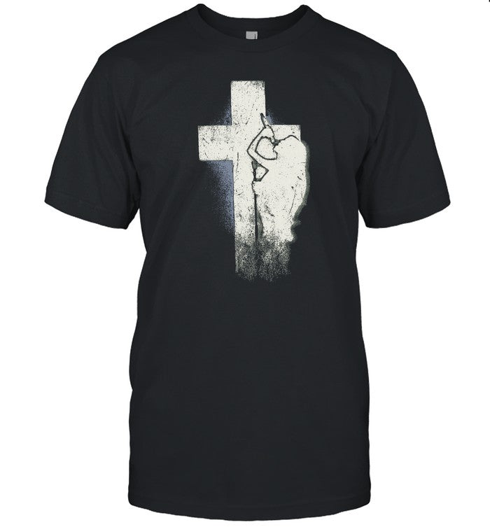 NessaBarrett Who Is She Crucifix Distressed