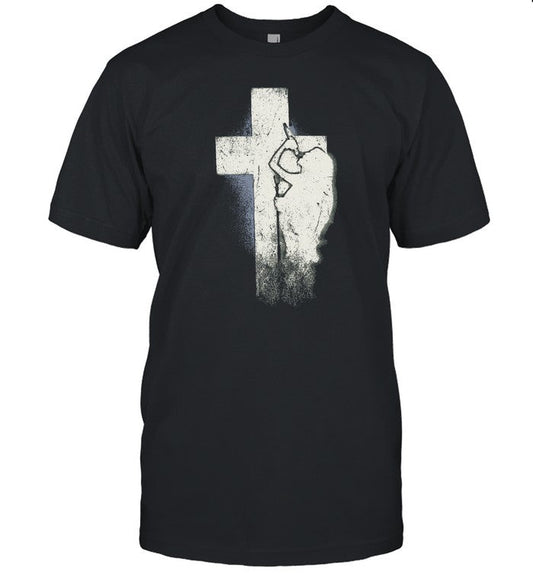 NessaBarrett Who Is She Crucifix Distressed
