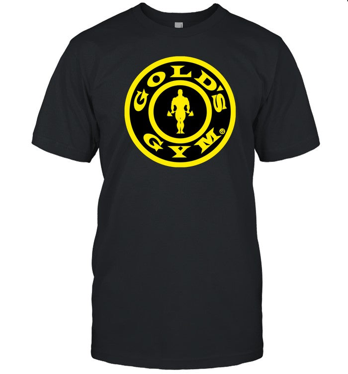 Drew Mcintyre Wearing Gold's Gym Logo