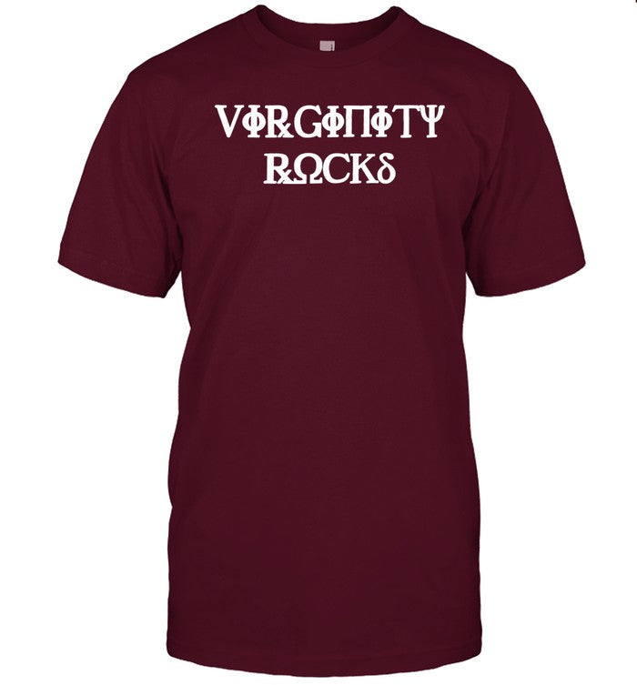 Virginity Rocks Greek Hoodie