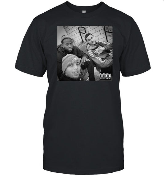 Theblueprint End Of An Era Steph Curry, Klay Thompson And Draymond Green Tee