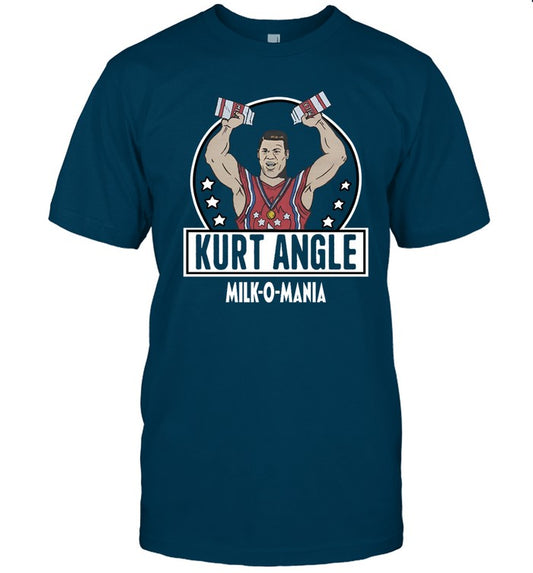 Realkurtangle Kurt Angle Milk O Mania Shirt