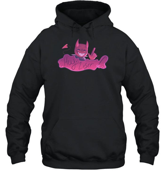 Funny Gutsluvr Signature Hey Loser Hoodie