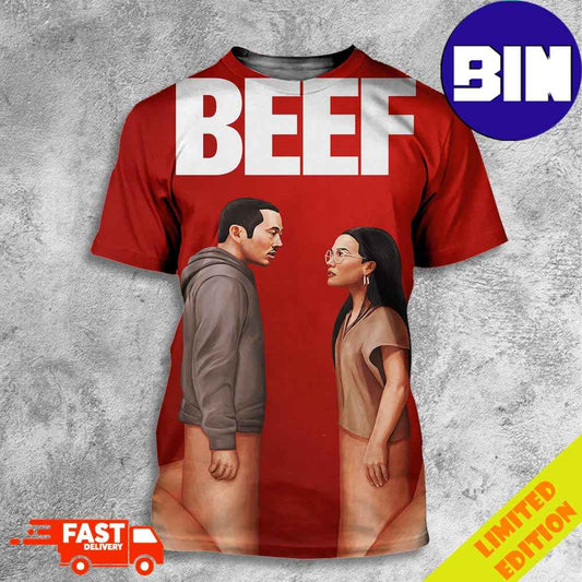 8 Time Emmy Award Winning Limited Series BEEF 3D T-Shirts