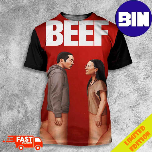 8 Time Emmy Award Winning Limited Series BEEF 3D T-Shirt 2702s