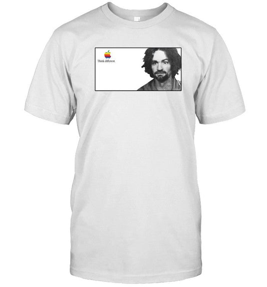 Funny Hereâ€™S To The Crazy Ones Think Different T Shirt