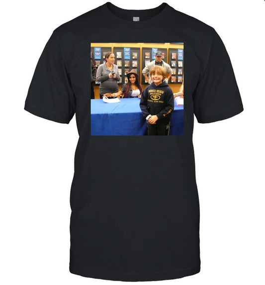 Passthatpuss Wearing Jake Shane With Nicole Snooki Lavelle Shirt